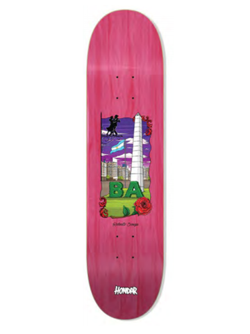 Hondar Visual Roberto White Deck 8"