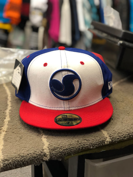 DVS New Era Snapback White Blue 418 SKATE SHOP